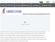 Tablet Screenshot of cyberneticsystem.com